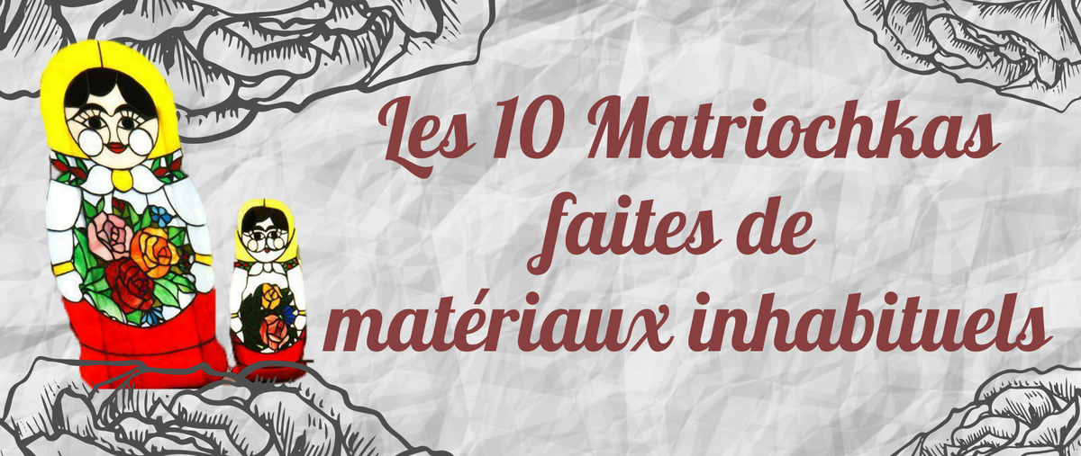 Poupées Russes Matriochka - Traditionnelle Peinte à la Main Poupées Russes Matriochka - Traditionnelle Peinte à la Main
