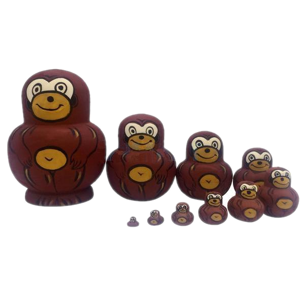 Matryoshka poupées russes en bois poupées empilables pour enfants cadeau d'anniv Matryoshka poupées russes en bois poupées empilables pour enfants cadeau d'anniv