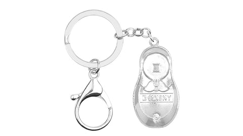 Porte Clé Matriochka Rose.