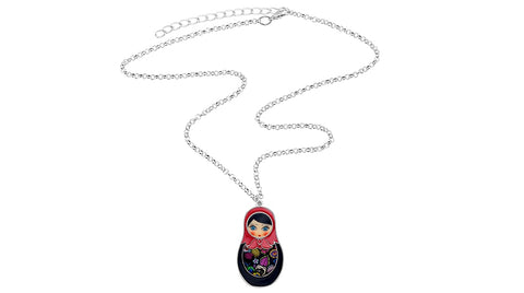 Collier Pendentif Matriochka <br> VICTORIA - Ma Poupée Russe