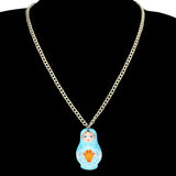 Collier Pendentif Matriochka <br> NADIA - Ma Poupée Russe
