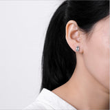Boucles d'oreilles Matriochka en argent.