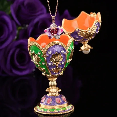 OEUF DE FABERGÉ RADIANT PERLE D'AMOUR REPRODUCTION
