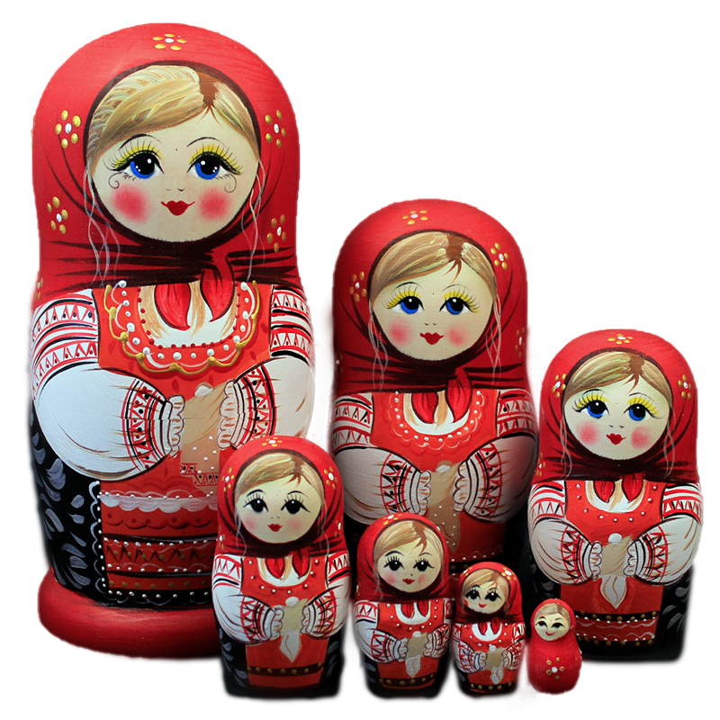 SOUFEEL Poupée Russe Personnalisée Avec Photo – Matriochka En Bois, Cadeau Unique Pour Famille Et Amis
