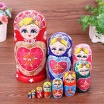 Famille Poupées Russes multicolore