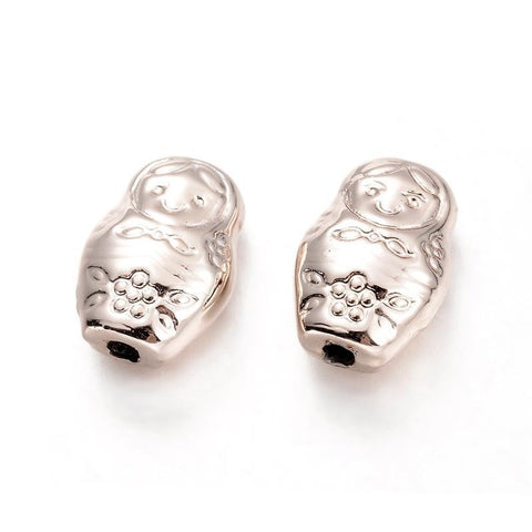 Porte-clés Pendentif Matriochka Russe - Zinc - 10 Cm - Déco Créative Cadeau Original - 8