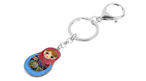 Porte-clés « Merci Maîtresse » avec poupée porte-bonheur Porte-clés « Merci Maîtresse » avec poupée porte-bonheur