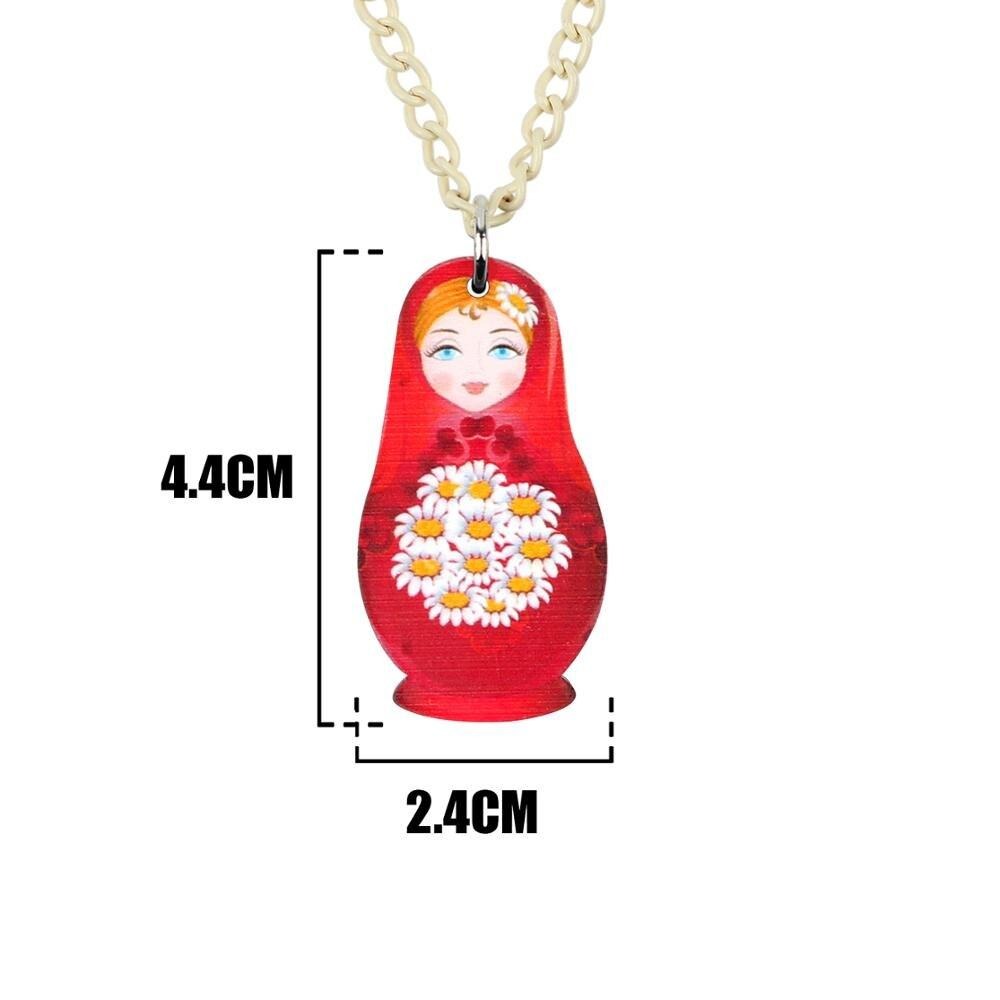 Collier Matriochka MARTINE | Ma Poupée Russe Collier Matriochka MARTINE | Ma Poupée Russe