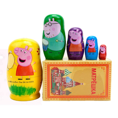 Poupée Gigogne peppa pig.