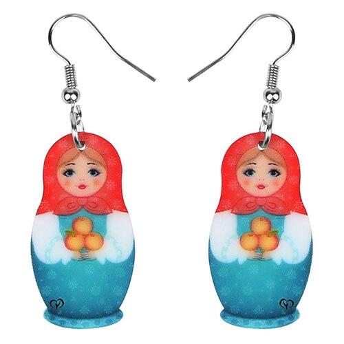 Boucles d'oreille russe - Les Merveilles de Russie Boucles d'oreille russe - Les Merveilles de Russie