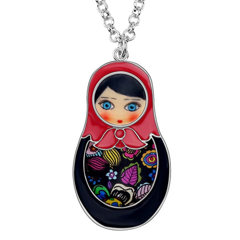 Collier Poupée Russe Collier Porcelaine Babouchka - Pendentif Matriochka 28 Mm - Chaîne Argentée 80 Cm | Bijou Fantaisie Fait Main Berlin Bijou Fait Main Berlin Collier Poupée Russe Collier Porcelaine Babouchka - Pendentif Matriochka 28 Mm - Chaîne Argentée 80 Cm | Bijou Fantaisie Fait Main Berlin Bijou Fait Main Berlin
